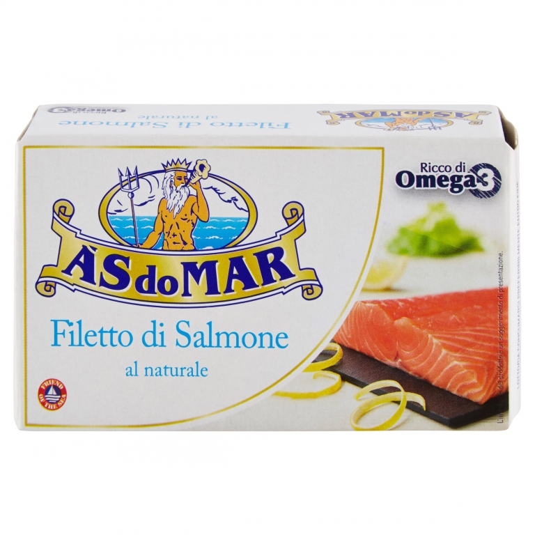 FILETTI DI SALMONE ASDOMAR NAT.GR115              