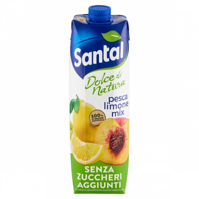 SANTAL DOLCE DI NATURA PESCA/LIMONE S/ZUCCH. AGGIUNTI 1000 ML