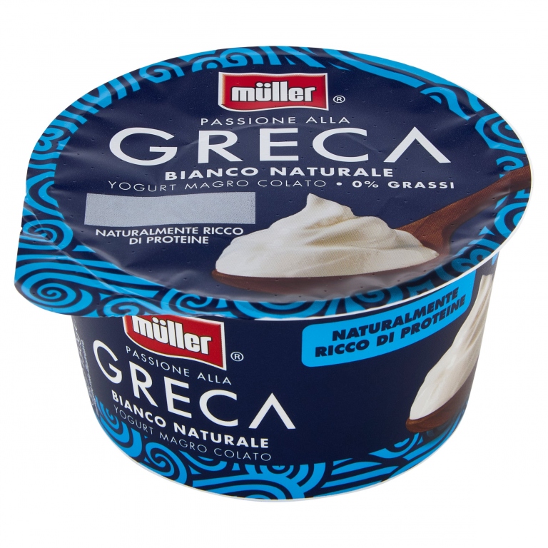 YOGURT MULLER ALLA GRECA BIANCO 0% GR.150
