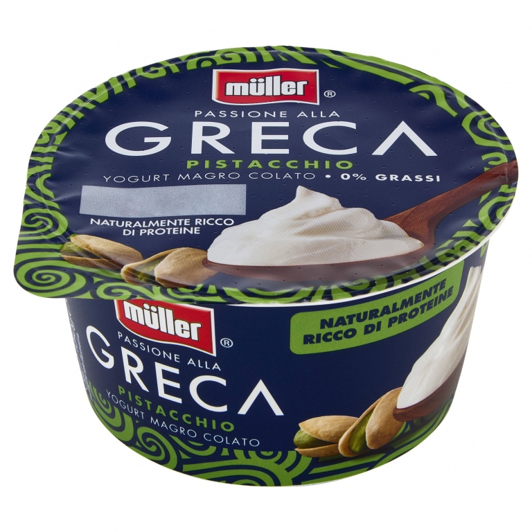 YOGURT MULLER ALLA GRECA PISTACCHIO 0% GR.150