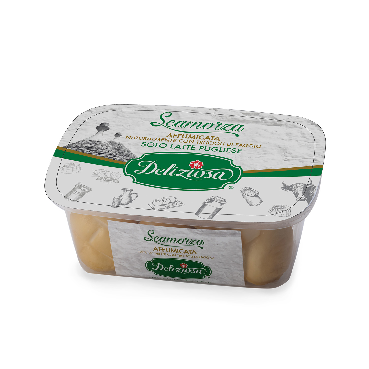 DELIZIOSA SCAMORZA AFFUMICATA AL KG.
