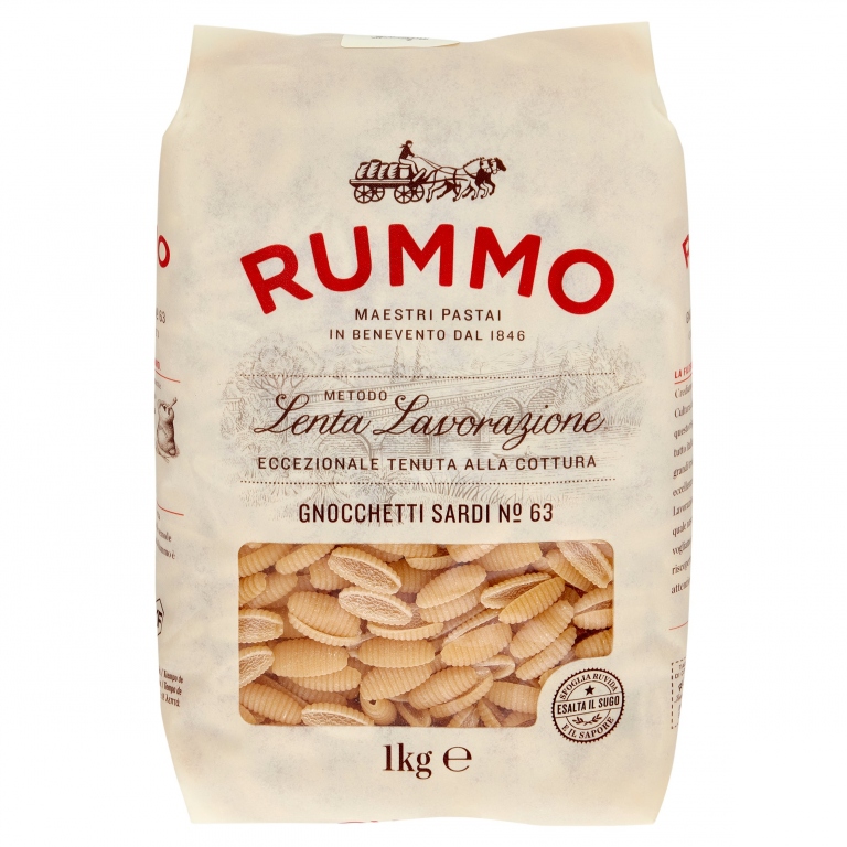 PASTA RUMMO N.63 GNOCCHETTI SARDI KG.1 PROFESS.   