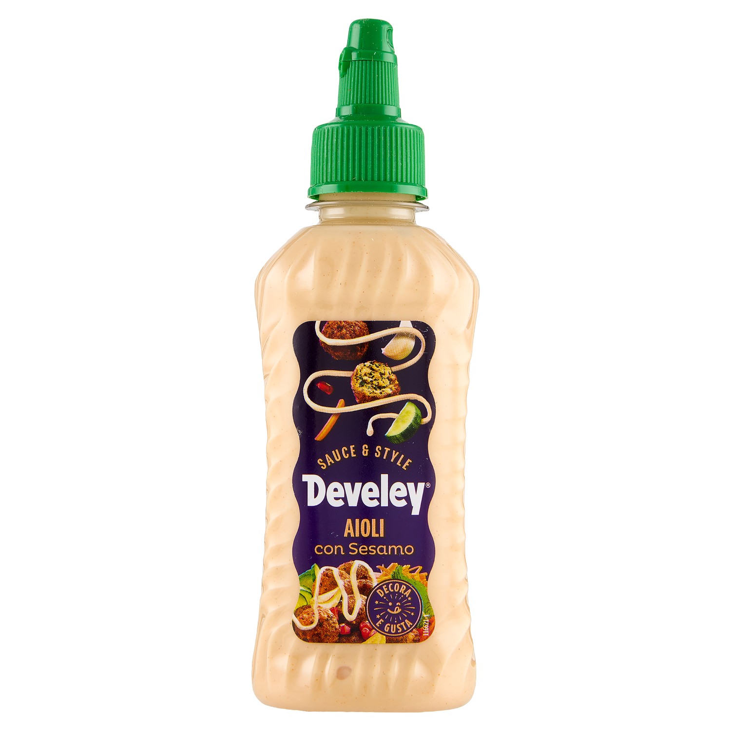 SALSA DEVELEY AIOLI C/SESAMO ML225 SQUEEZE        