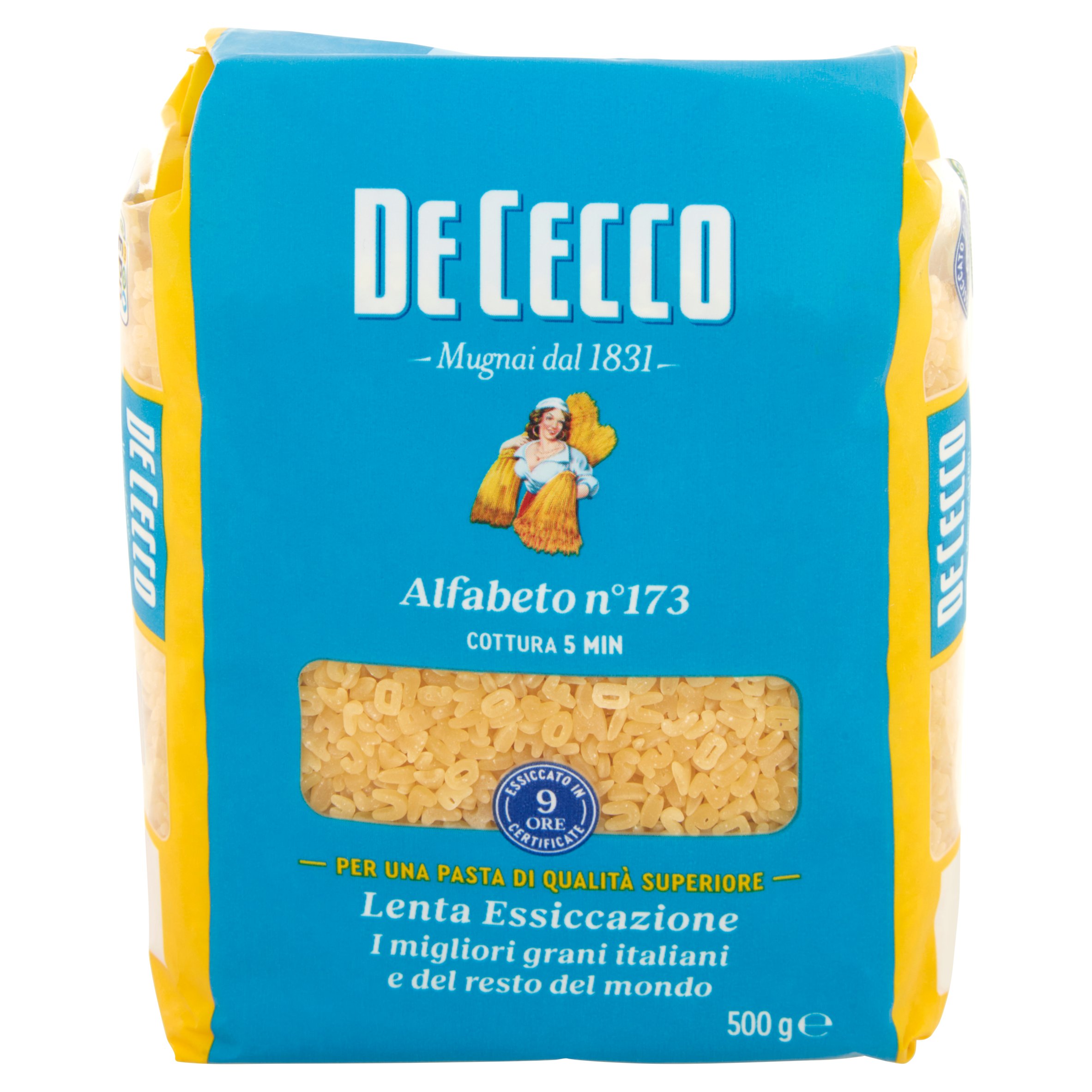 PASTA DE CECCO N.173 ALFABETO GR.500              