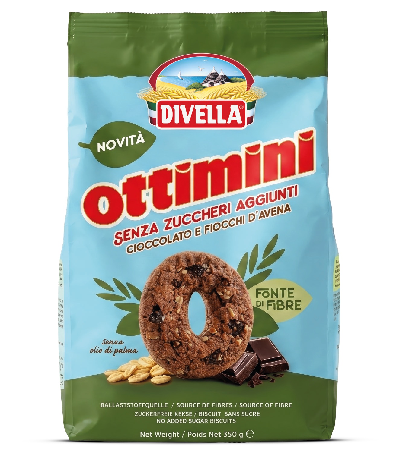 0ISC. DIVELLA OTTIMINI AVENA E CIOC. S/Z GR.400