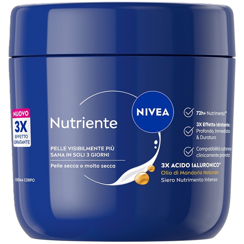 CREMA NIVEA BODY NUTRIENTE JAR ML 400