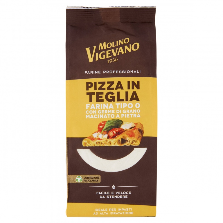 FARINA VIGEVANO VESUVIO PIZZA IN TEGLIA GR500     