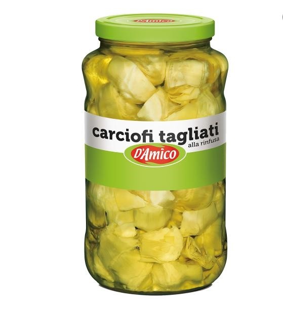 CARCIOFI D'AMICO TAGL.OLIO KG.3,1 VASO            