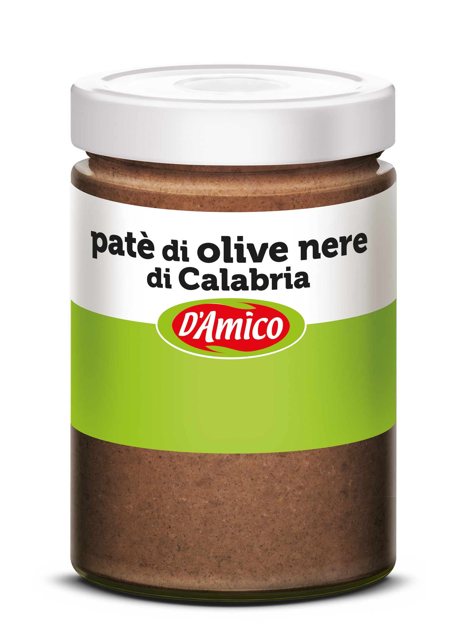 PATE' DI OLIVE NERE D'AMICO GR.530 VASO           