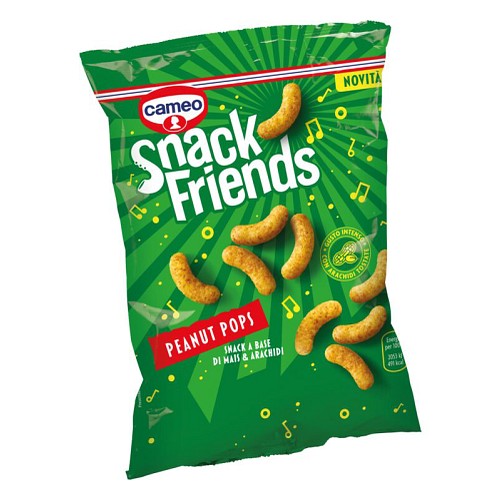 CAMEO SNACK FRIENDS PEANUT POPS GR.150            