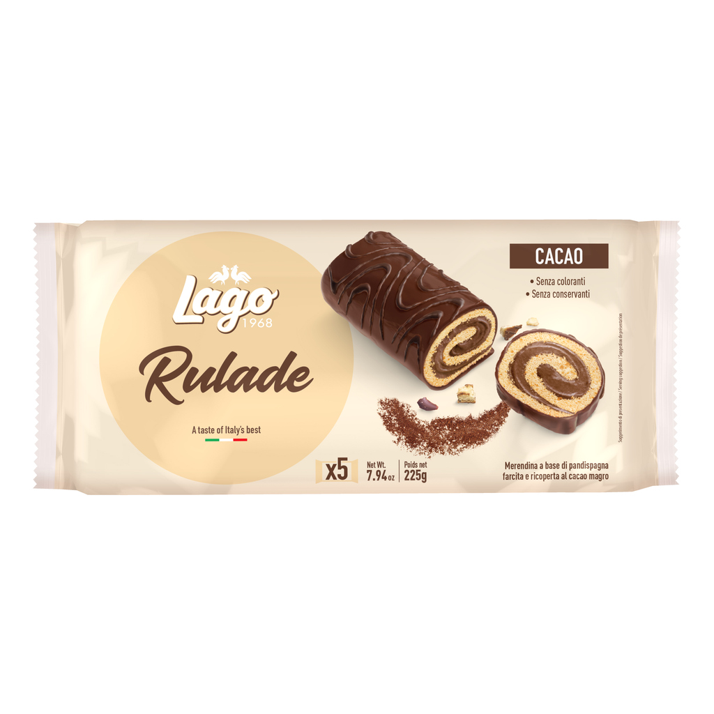 LAGO RULADE CACAO GR.225                          