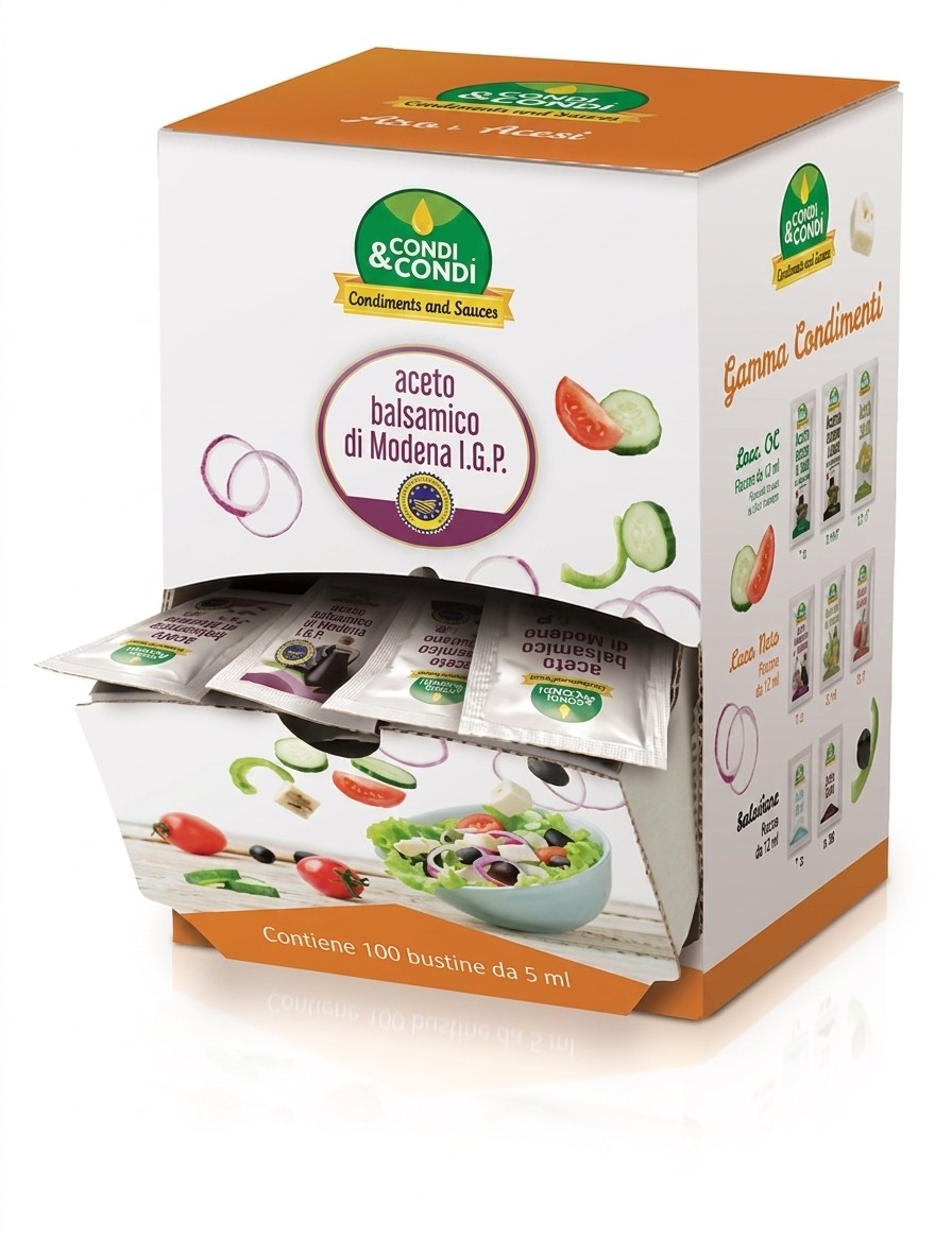 ACETO CONDI&CONDI BALSAMICO MONO ML.5X100PZ       