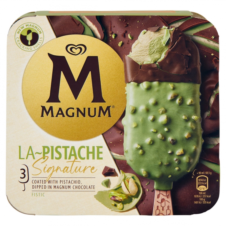 ALGIDA MAGNUM LA PISTACHE X3                      