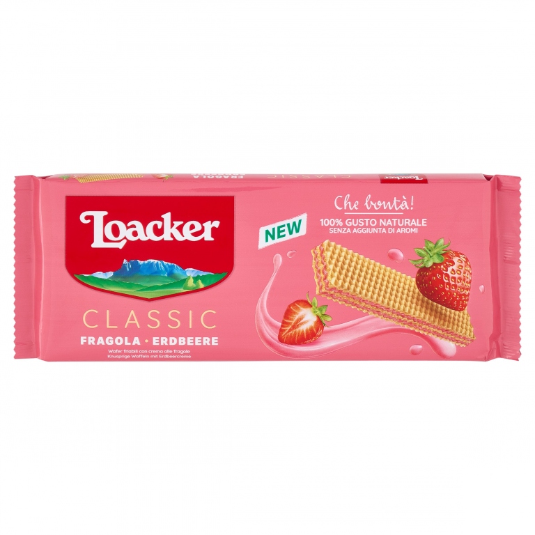 WAFER LOACKER STRAWBERRY GR.175                   