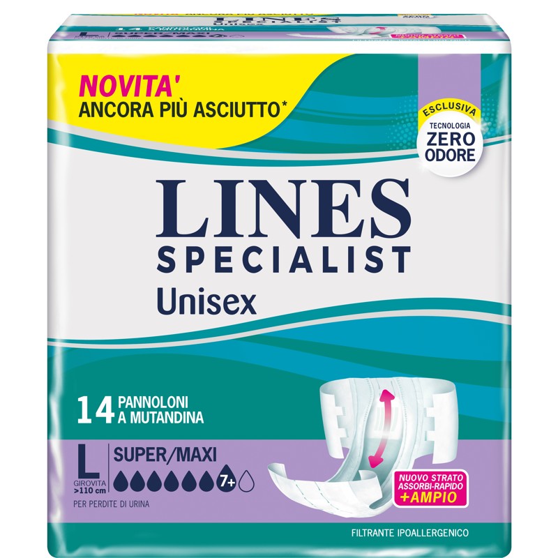 PANN.LINES SPECIALIST MUTANDA LARGE X14