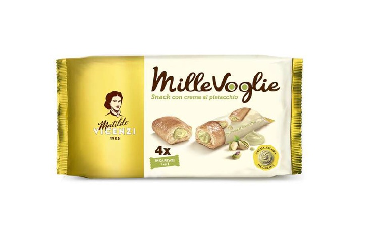 MILLEVOGLIE VICENZI SNACK CREMA PISTACCHIO GR.100 