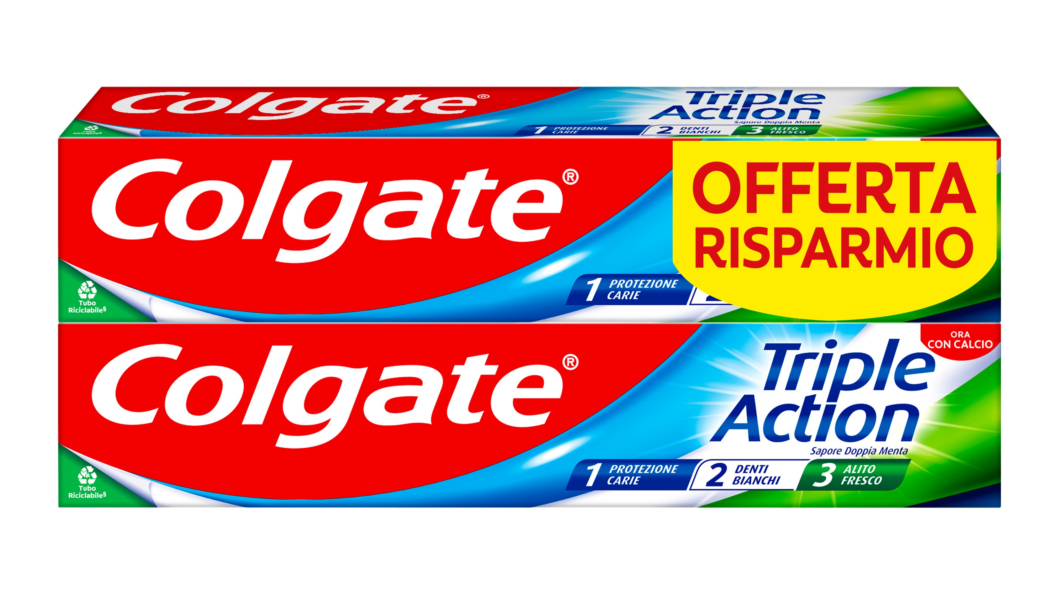 DENT.COLGATE TRIPLE ACTION 75X2