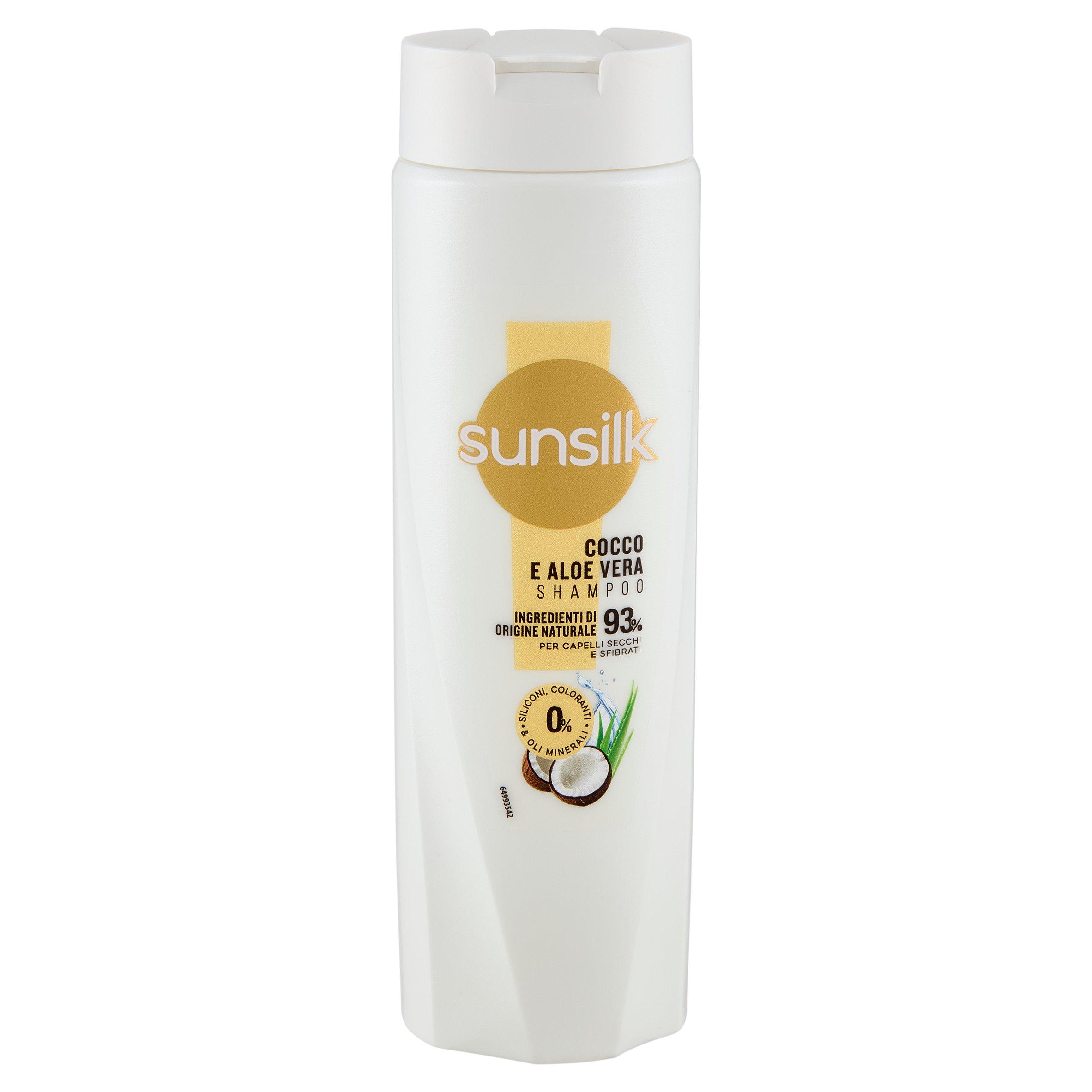 SUNSILK SHAMPOO COCCO E ALOE V.250 NEW