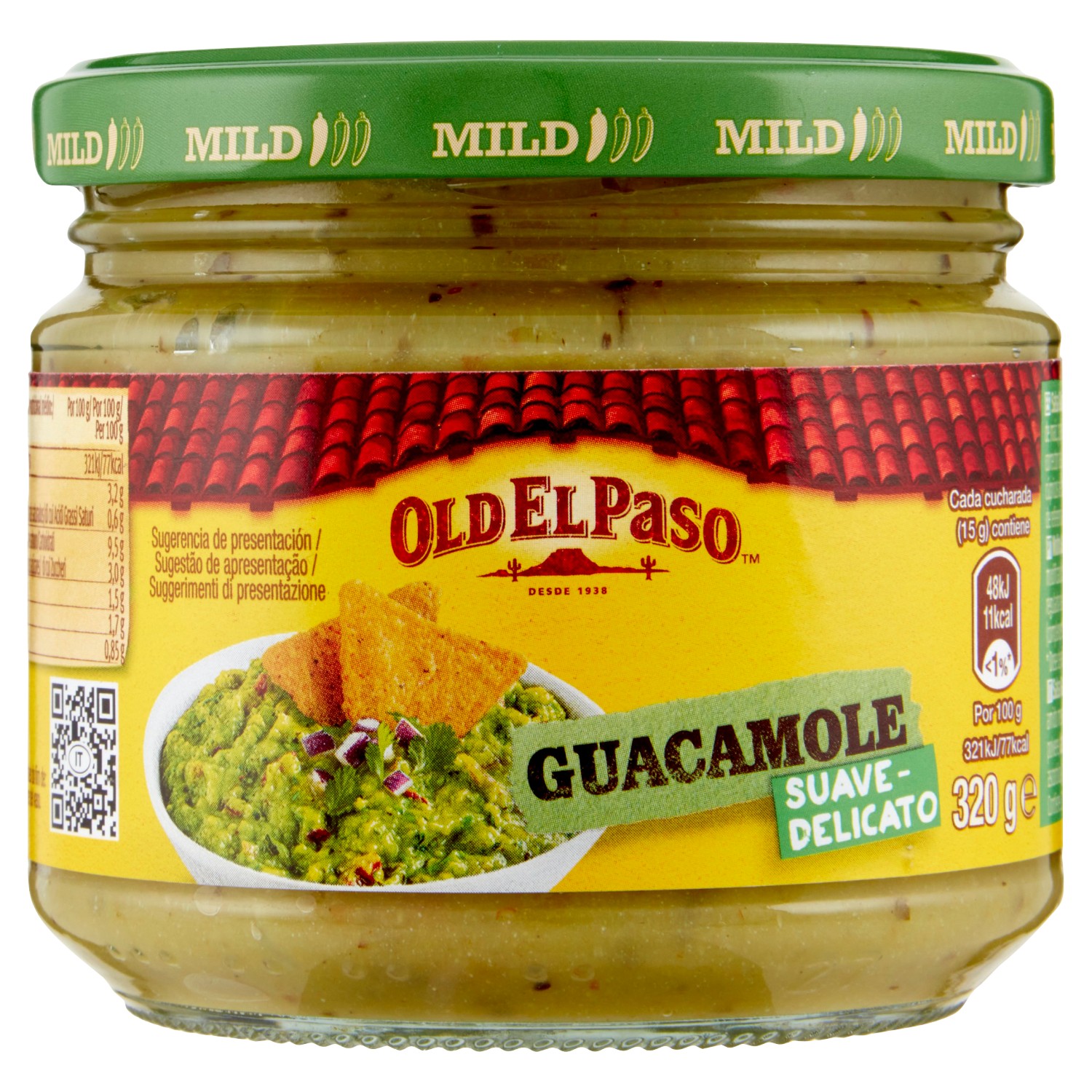OLD EL PASO GUACAMOLE GR.320                      