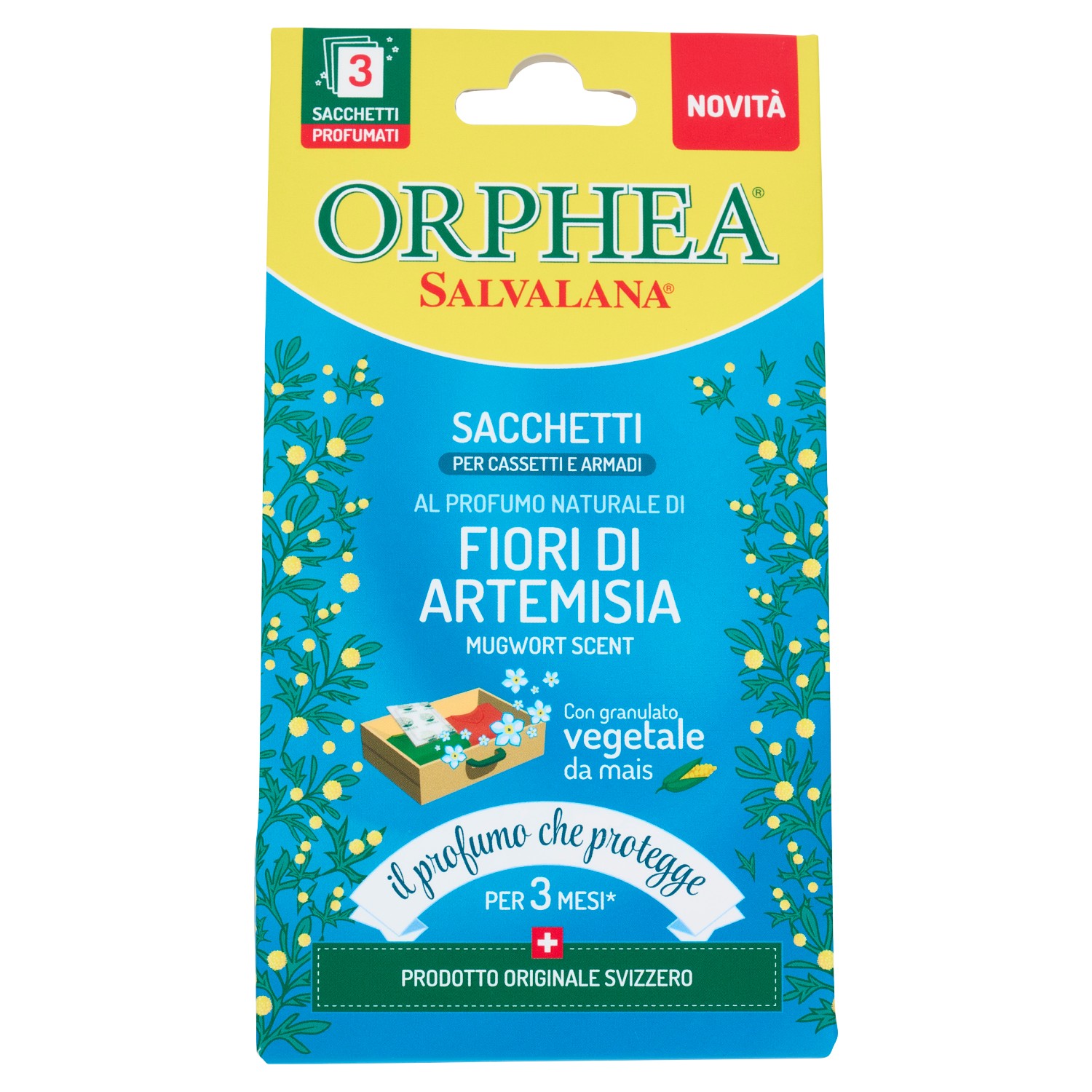 ORPHEA SALVALANA SACCHETTI ARTEMISIA X3           