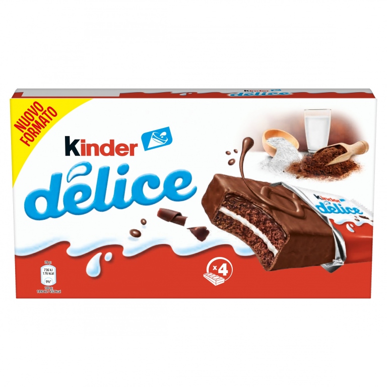 FERRERO KINDER DELICE CACAO T4X6                  