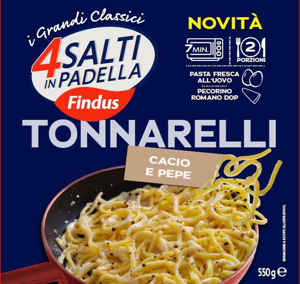 TONNARELLI CACIO PEPE FINDUS GR.550               
