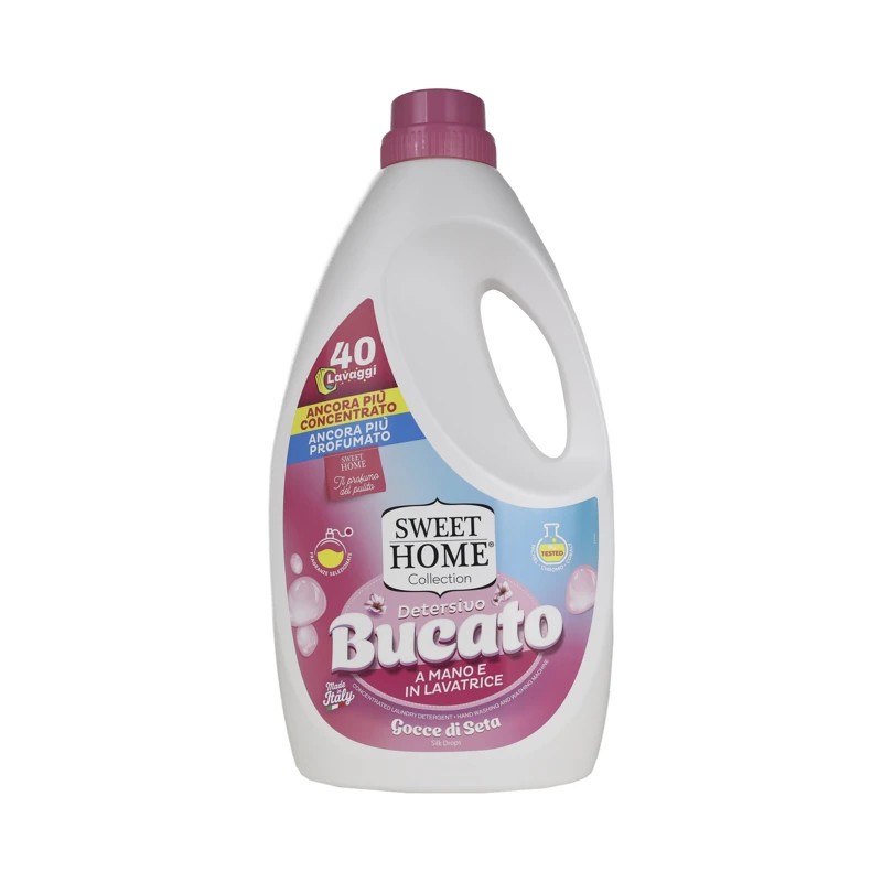 SWEET HOME DET.BUCATO GOCCE SETA 40 LAV.