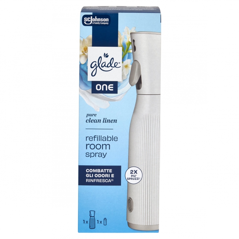 GLADE ONE SPRAY RICARICABILE + RIC.ML 10          
