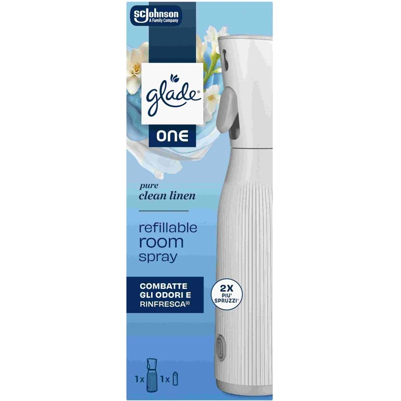 GLADE ONE SPRAY RICARICABILE + RIC.ML 10          