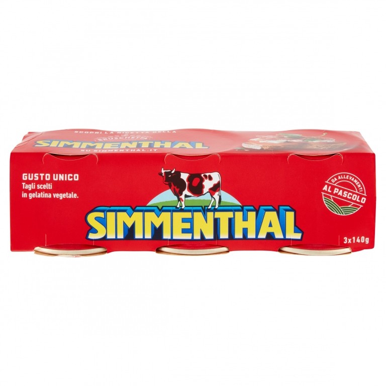 SIMMENTHAL 4 X 140 G