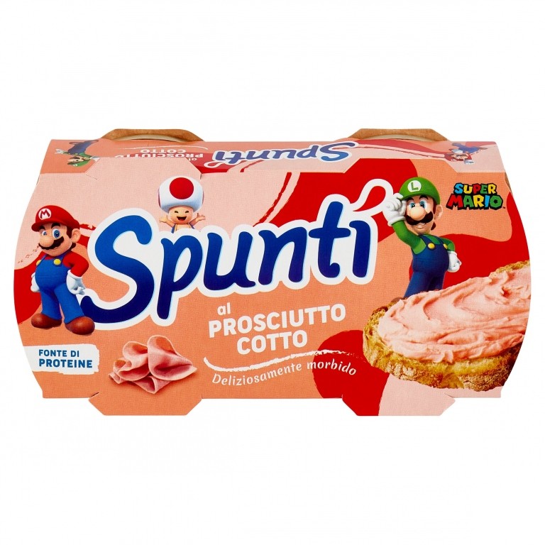 SPUNTI AL PROSCIUTTO COTTO 2 X 84 G