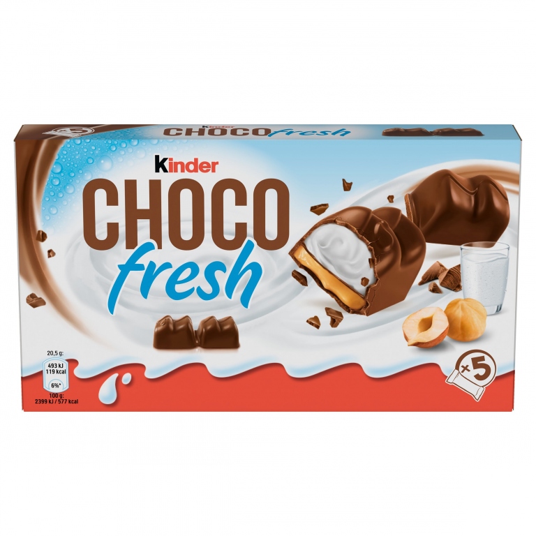 KINDER CHOCO FRESH 5 X 20,5 G