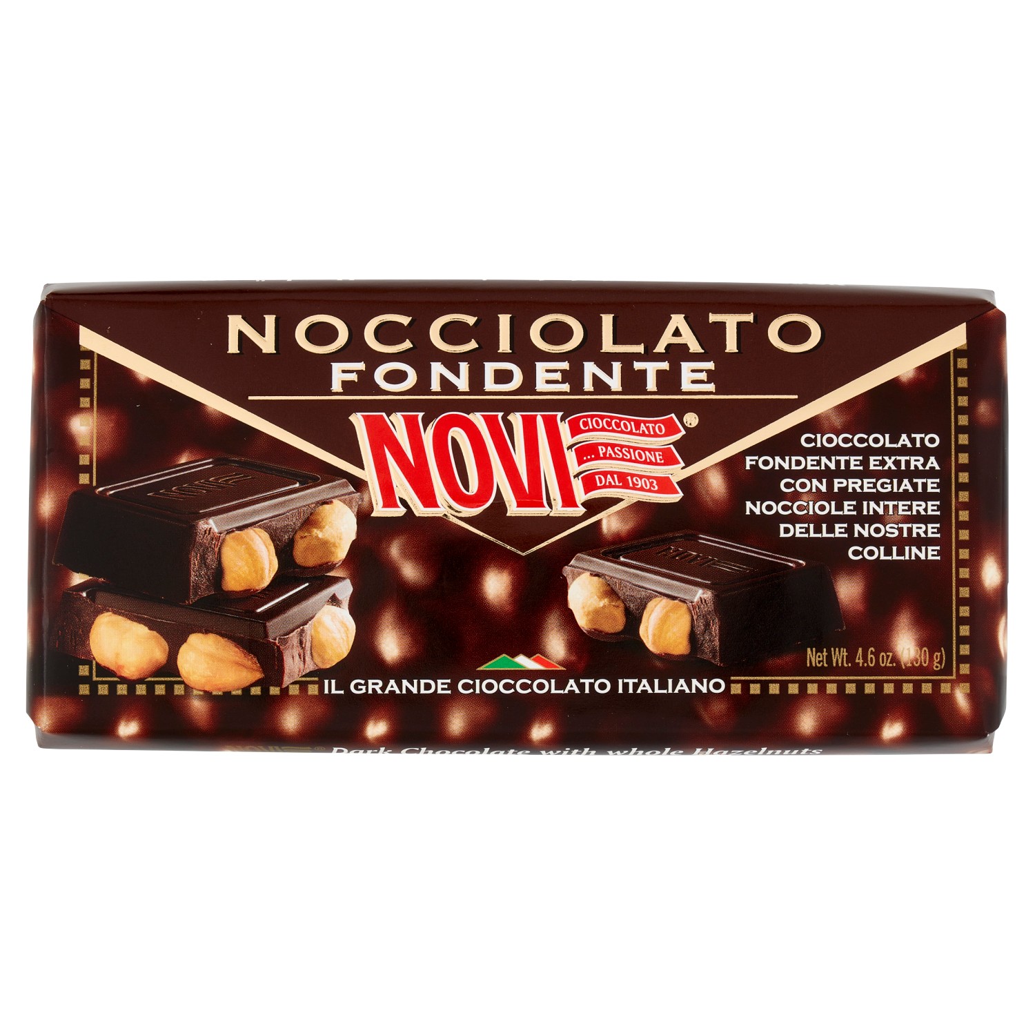 NOVI NOCCIOLATO FONDENTE 130 G