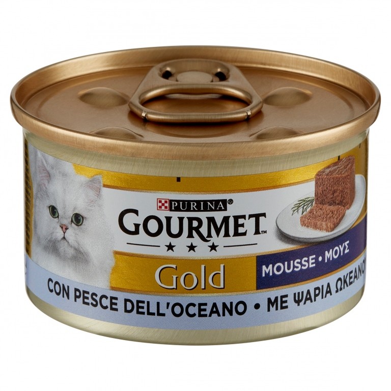 GOURMET GOLD MOUSSE GR.85 PESCE