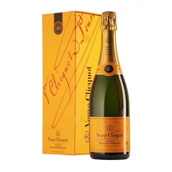 CHAMPAGNE VEUVE CLICQUOT CUVE'E SAINT-PE'TERSBOURG CL.75
