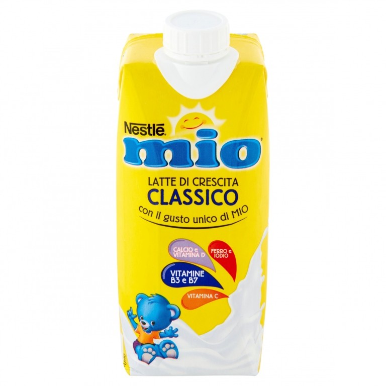 NESTLE LATTE DI CRESCITA MIO - CLASSICO - DA 1 ANNO BRICK 500ML