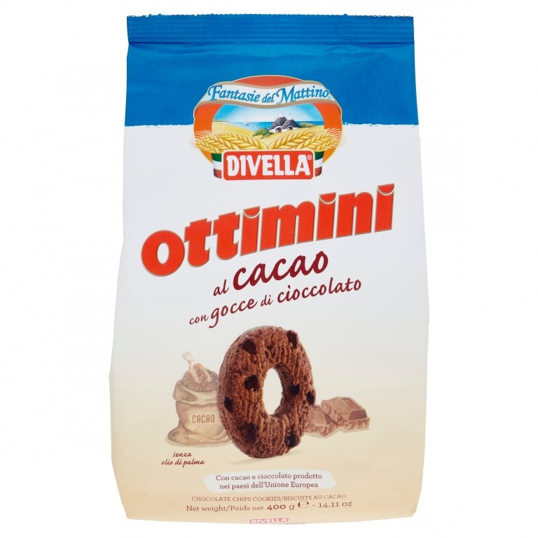 DIVELLA FANTASIE DEL MATTINO OTTIMINI AL CACAO 400 G