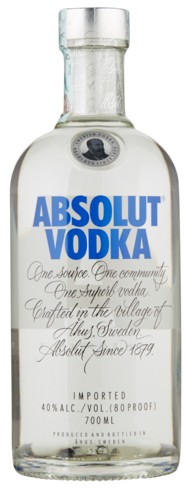 ABSOLUT VODKA 700 ML