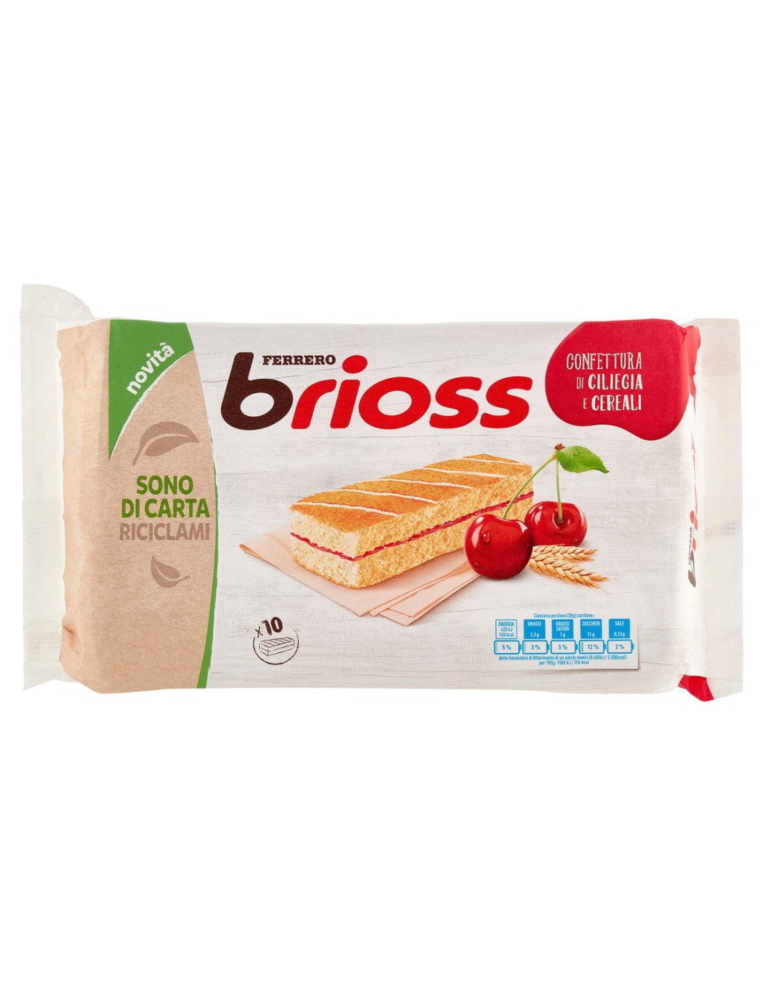 FERRERO BRIOSS CILIEGIA                           
