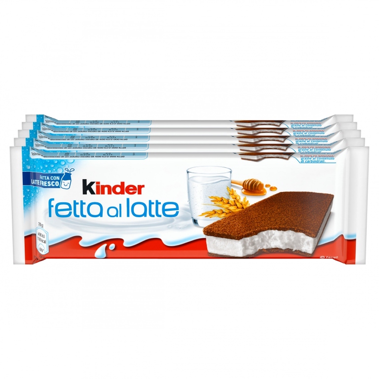 FERRERO KINDER FETTA AL LATTE T5X8                