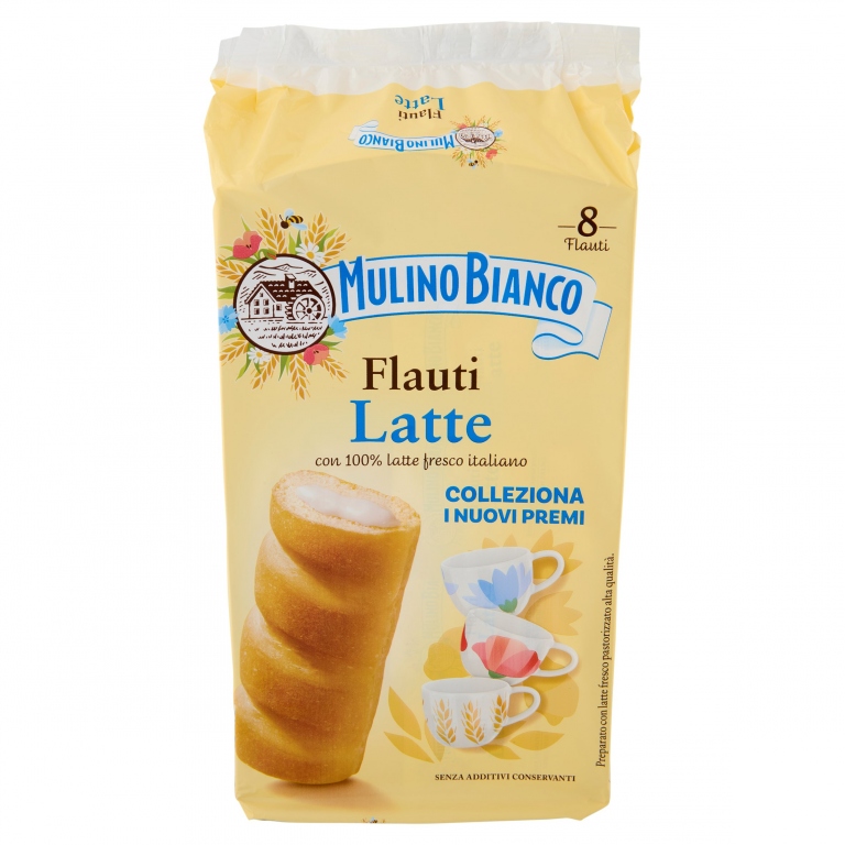 MULINO BIANCO FLAUTI LATTE 280 G