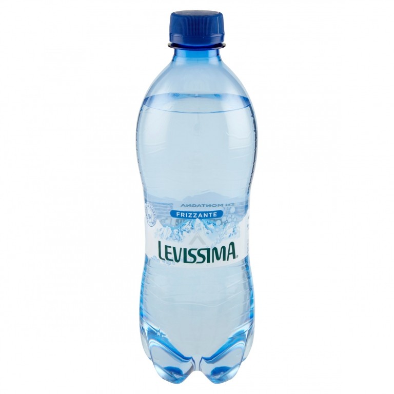 LEVISSIMA, ACQUA MINERALE NATURALE OLIGOMINERALE FRIZZANTE, 50 CL X 6