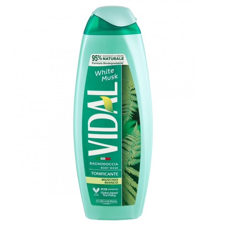 VIDAL WHITE MUSK BAGNODOCCIA MUSCHIO BIANCO 500 ML