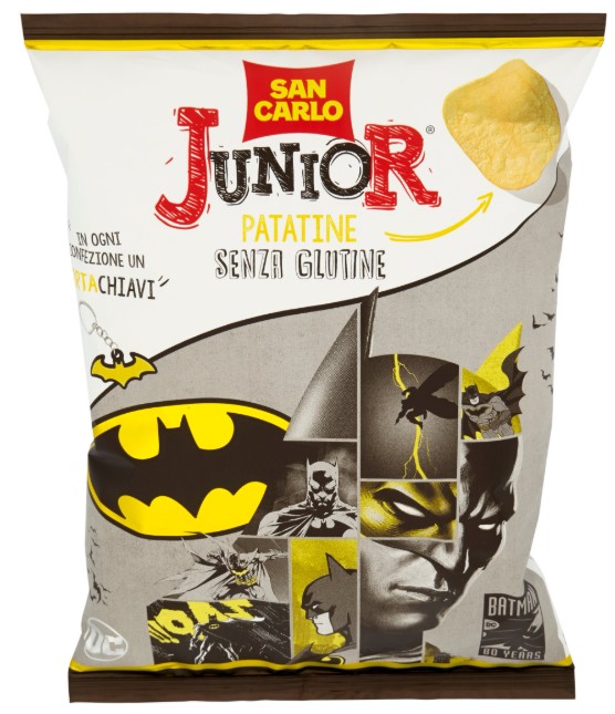 SAN CARLO JUNIOR PATATINE SENZA GLUTINE BATMAN 30 G