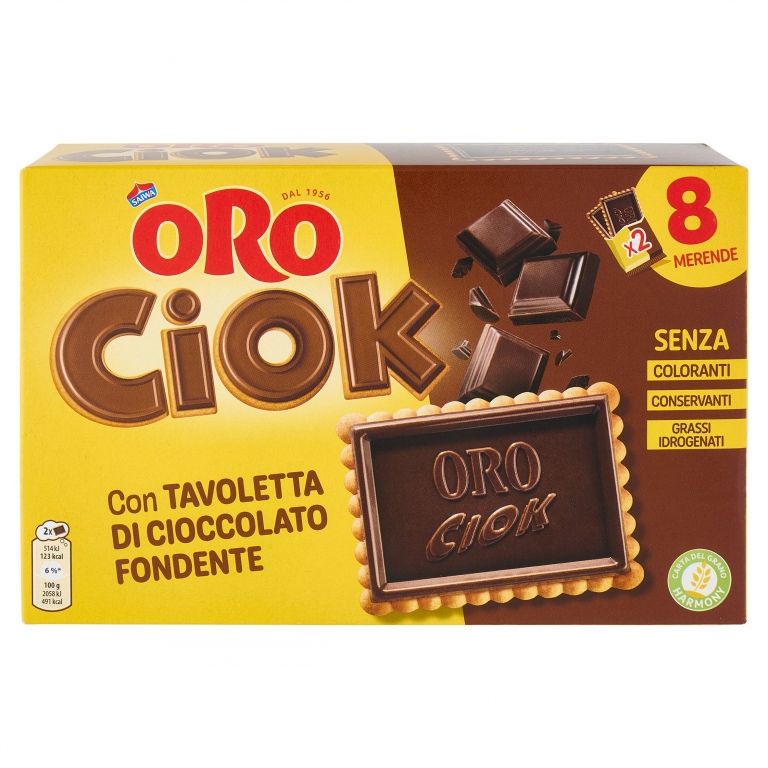 ORO CIOK - FONDENTE 200 G