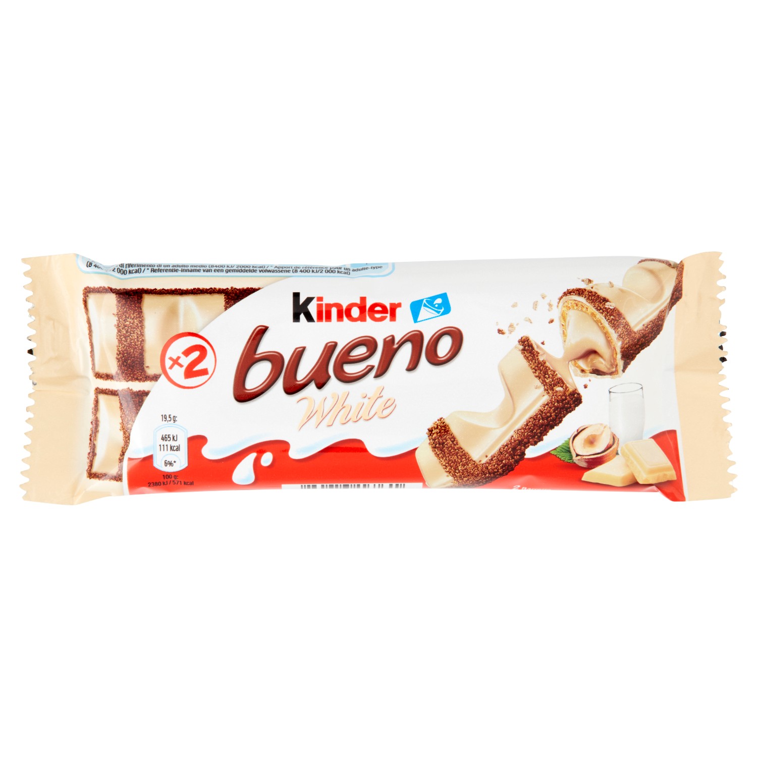 FERRERO KINDER BUENO WHITE T2X30 SING.