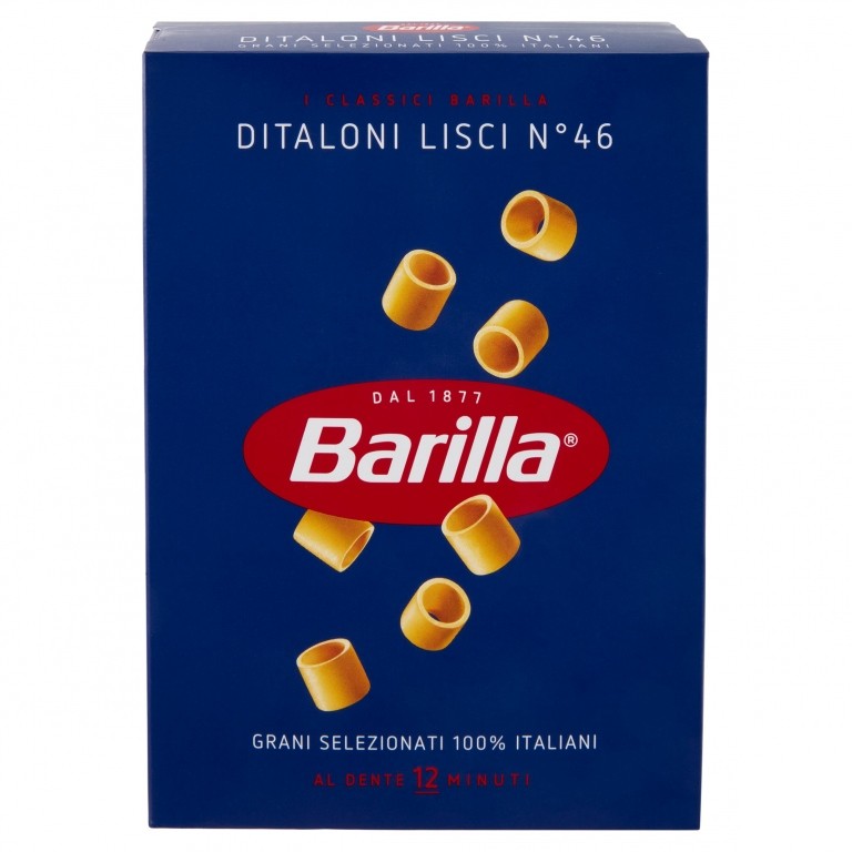 BARILLA DITALONI LISCI N.46 500G