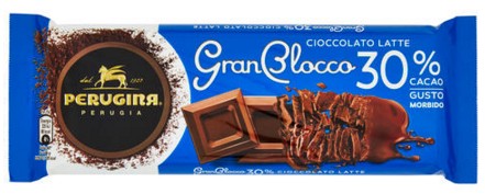 PERUGINA GRANBLOCCO CIOCCOLATO AL LATTE 30% 150G