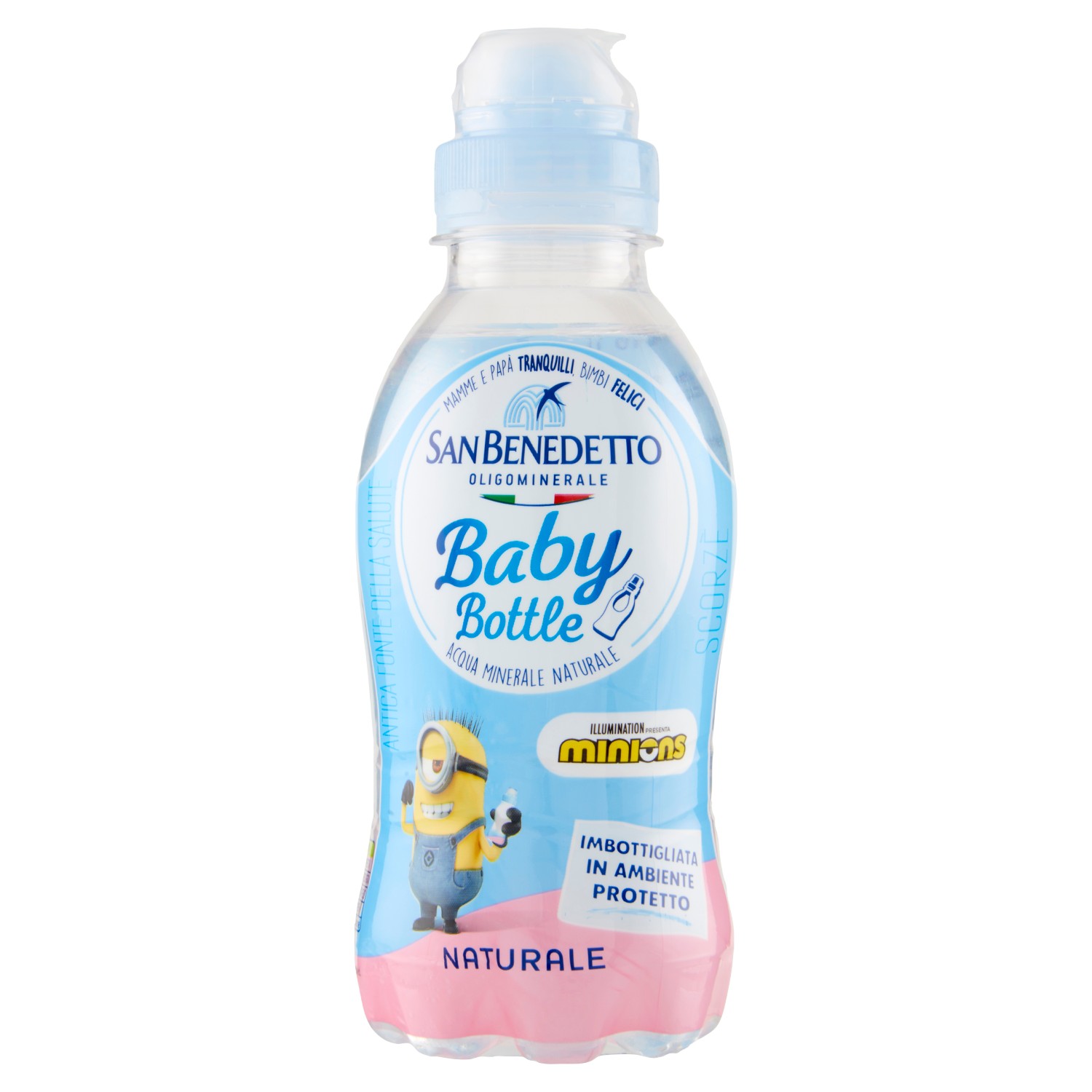 ACQUA MINERALE SAN BENEDETTO BABY BOTTLE NATURALE 0,25L P&P (6X4)