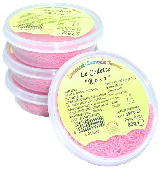 CODETTE CIOCC.TAIANI ROSA GR.60